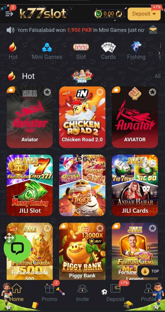 K77slot Game