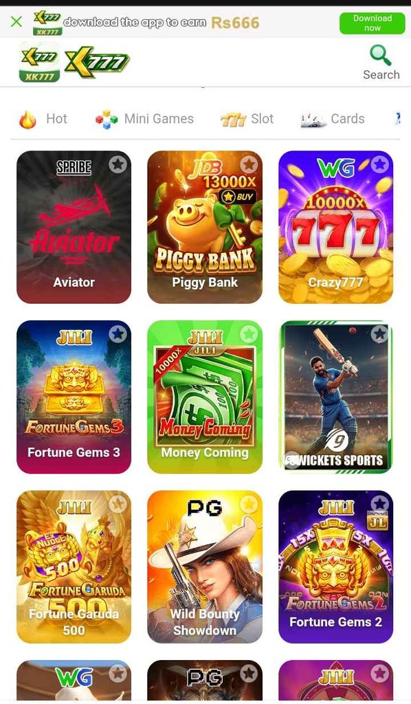 XK777 Game